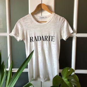 Rodarte - Distressed Logo T-Shirt